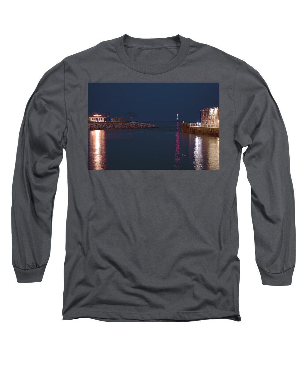 Smith Bros Long Sleeve T-Shirt featuring the photograph Harborside Icons by James Meyer
