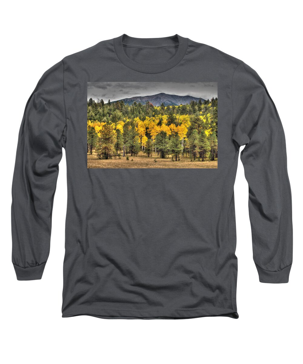 Fall Color Long Sleeve T-Shirt featuring the photograph Hart Prairie by Tam Ryan