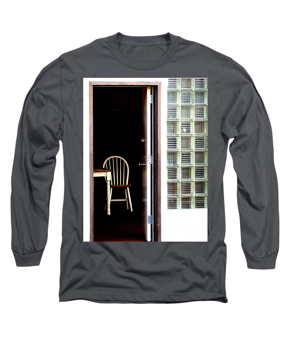 Abstract Long Sleeve T-Shirt featuring the photograph Loner by Lauren Leigh Hunter Fine Art Photography