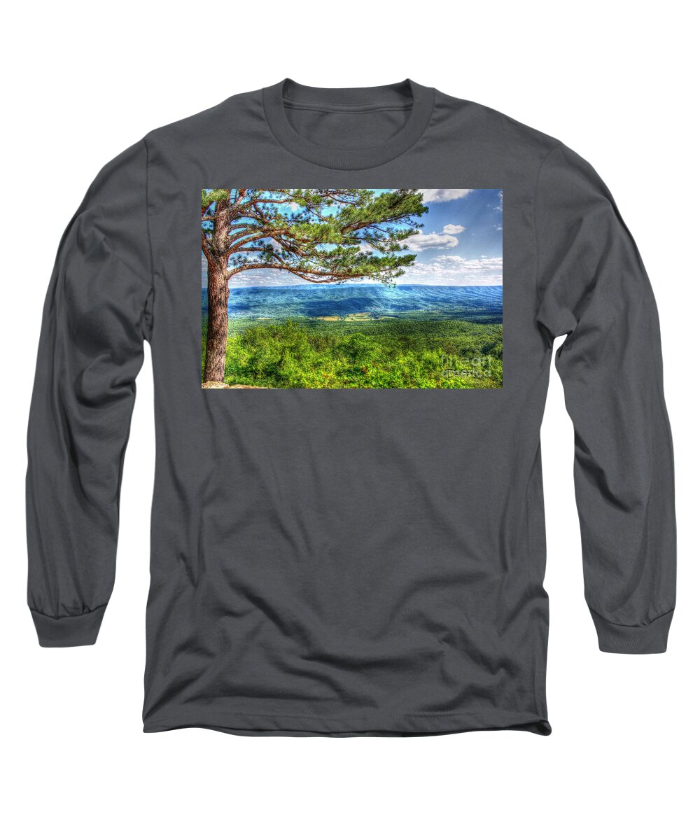 Pine Long Sleeve T-Shirt featuring the photograph Lonesome Pine by Dan Stone