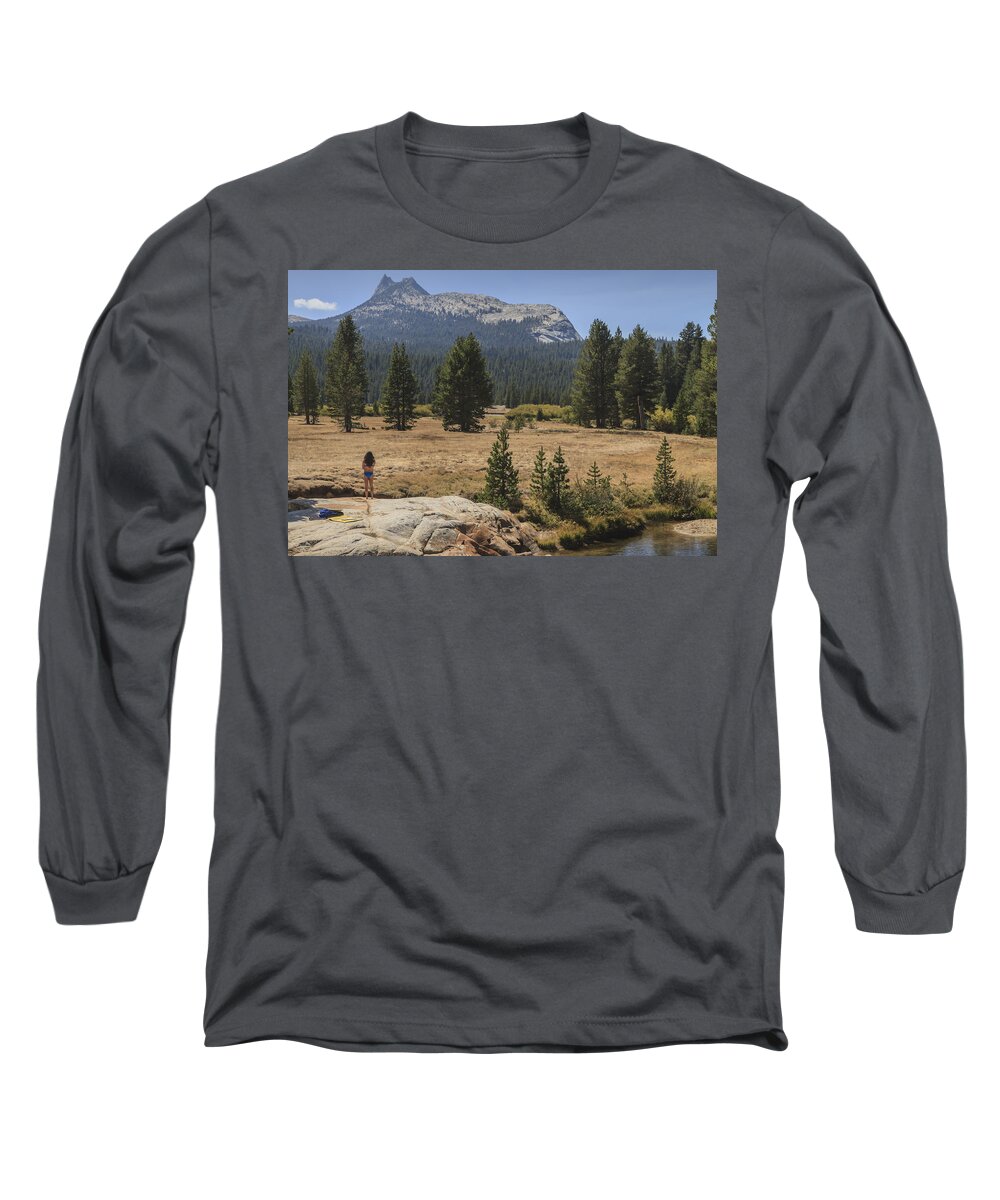Landscape Long Sleeve T-Shirt featuring the photograph Mountain Beauty by Duncan Selby