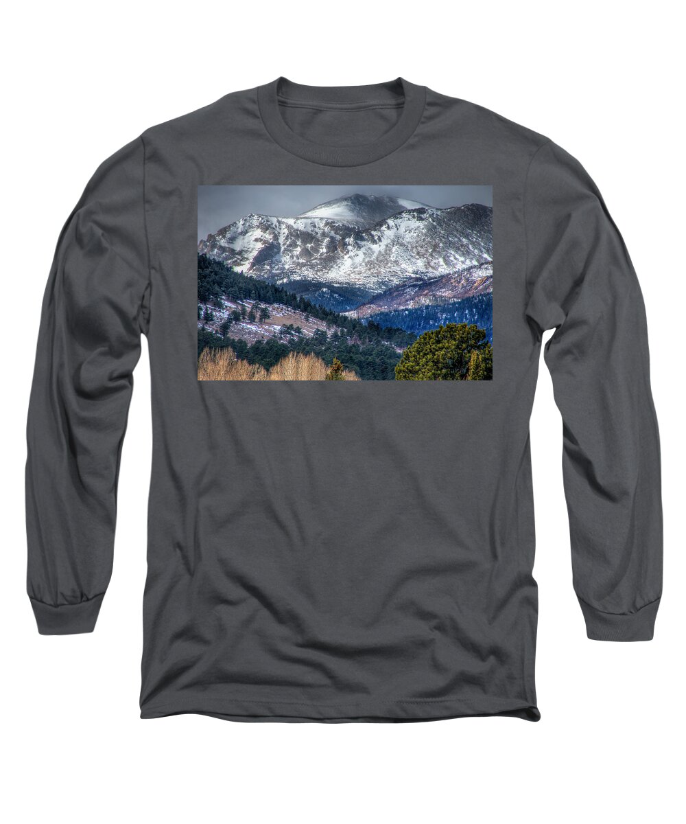 Rocky Long Sleeve T-Shirt featuring the photograph Mountain View by Will Wagner