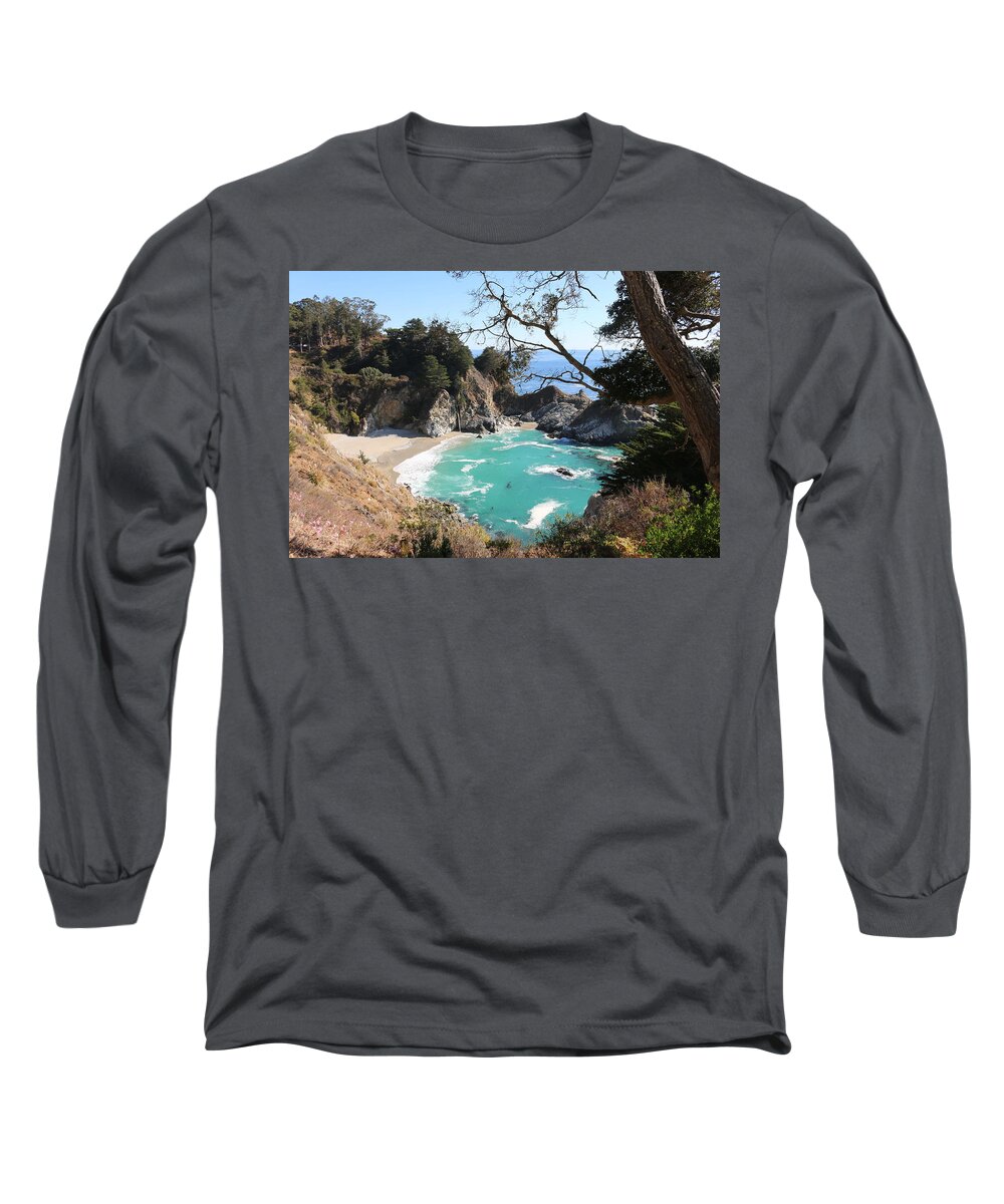 Big Sur Long Sleeve T-Shirt featuring the photograph Ocean Bliss by Christy Pooschke