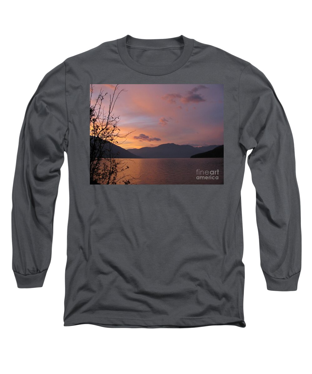Kootenay Long Sleeve T-Shirt featuring the photograph Serenity by Leone Lund