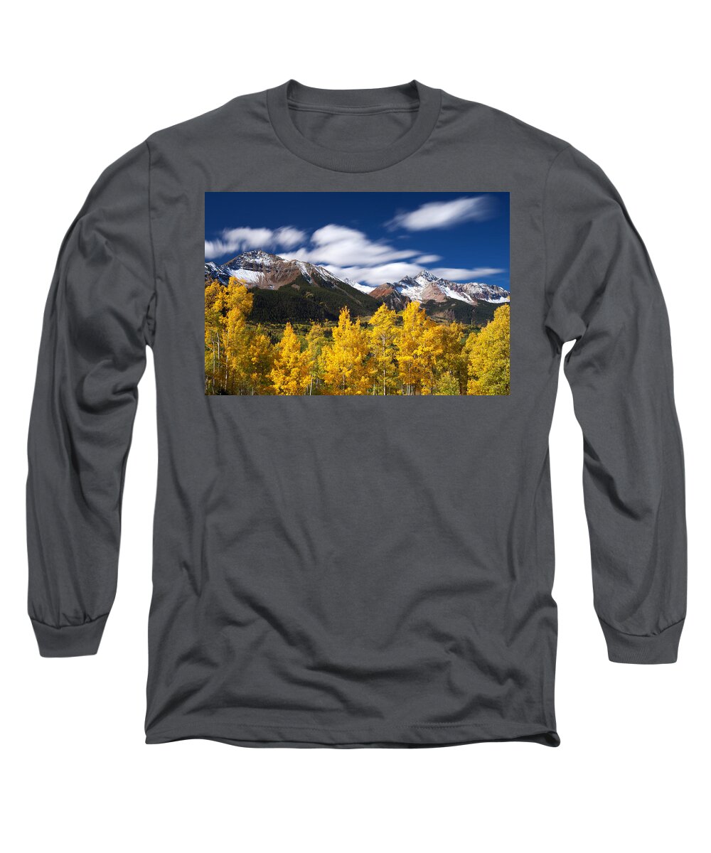 Colorado Landscapes Long Sleeve T-Shirt featuring the photograph Sneffels Winds by Darren White