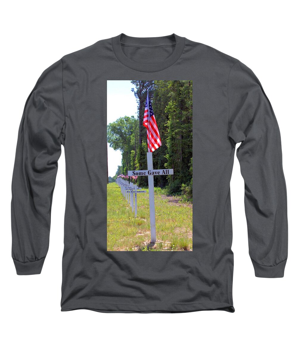5807 Long Sleeve T-Shirt featuring the photograph Some Gave All by Gordon Elwell