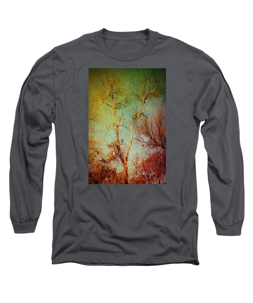 Sky Long Sleeve T-Shirt featuring the photograph Souls of Trees by Trish Mistric