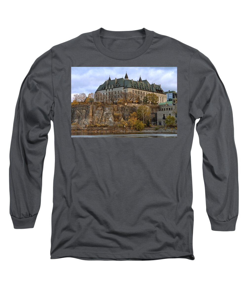 Court Long Sleeve T-Shirt featuring the photograph Supreme Court by Eunice Gibb