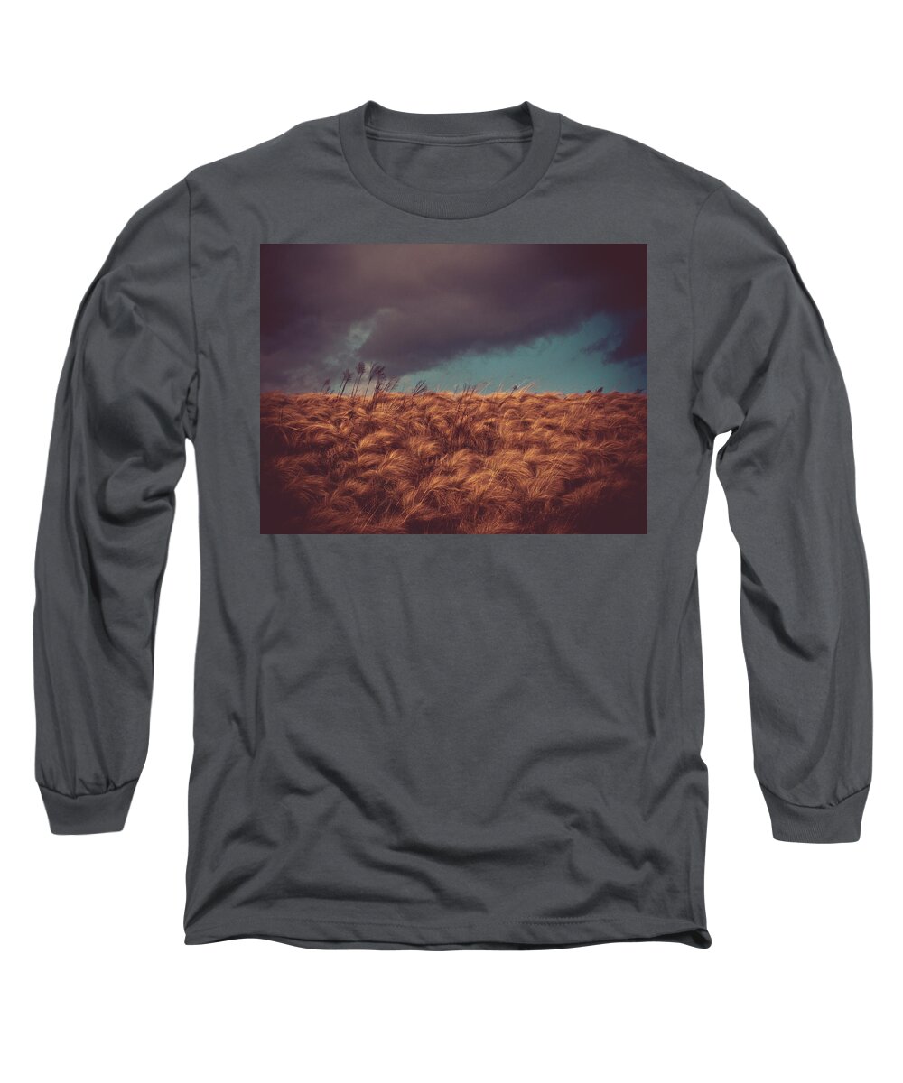 Nature Long Sleeve T-Shirt featuring the photograph The Calm in the Storm by Jessica Brawley