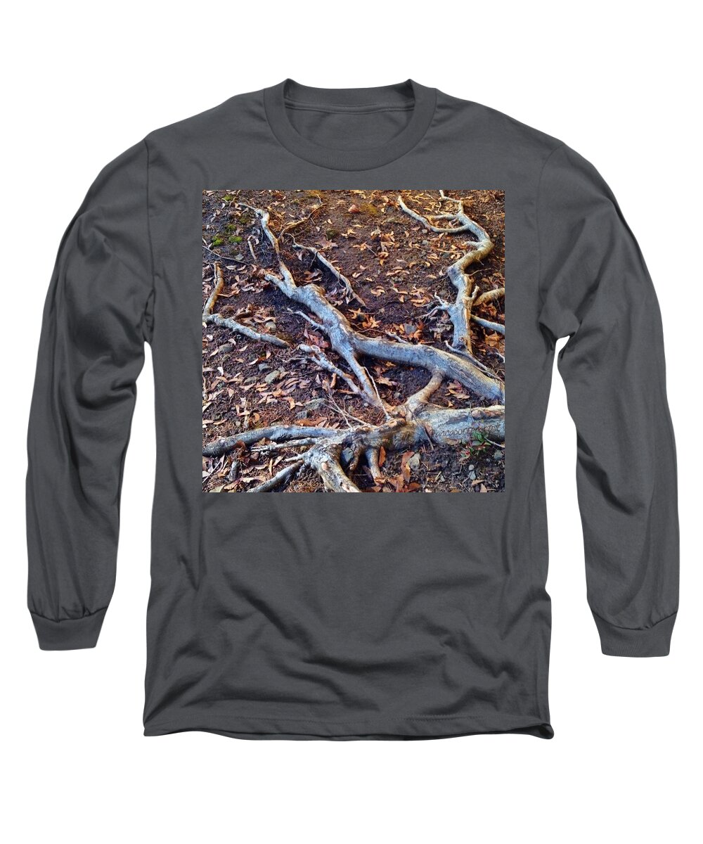 Tree Long Sleeve T-Shirt featuring the photograph The Search For Life On Earth by Anna Porter