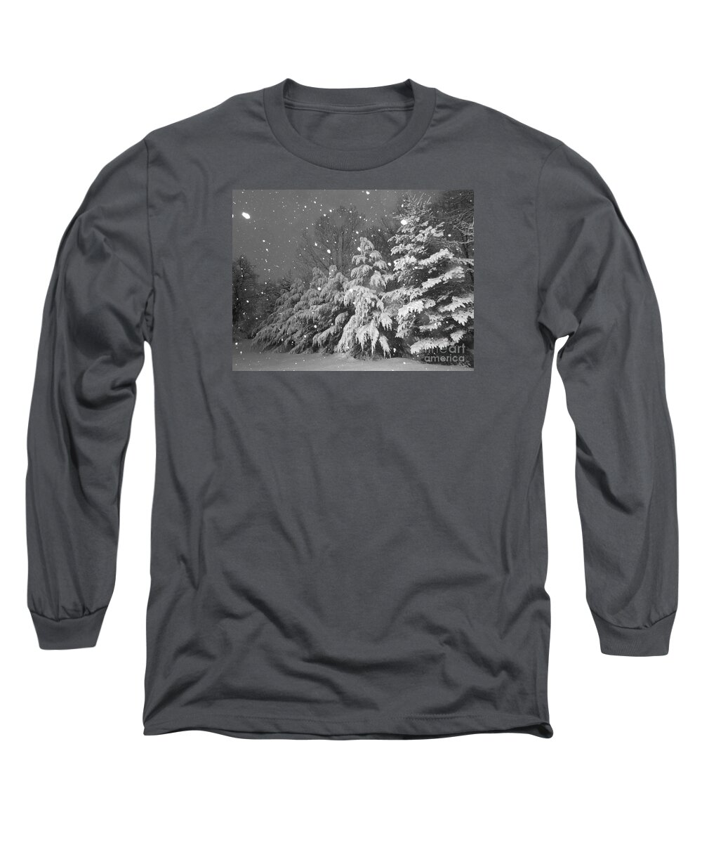 Evergreen Long Sleeve T-Shirt featuring the photograph Time For Bed by Elizabeth Dow