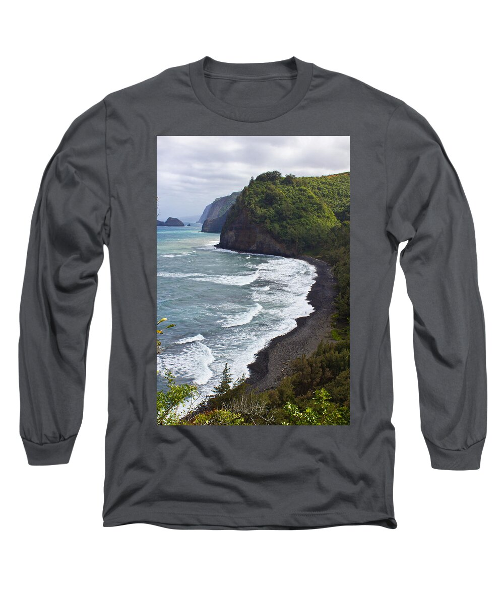 Water Long Sleeve T-Shirt featuring the photograph Tropical Beach 2 by Christie Kowalski