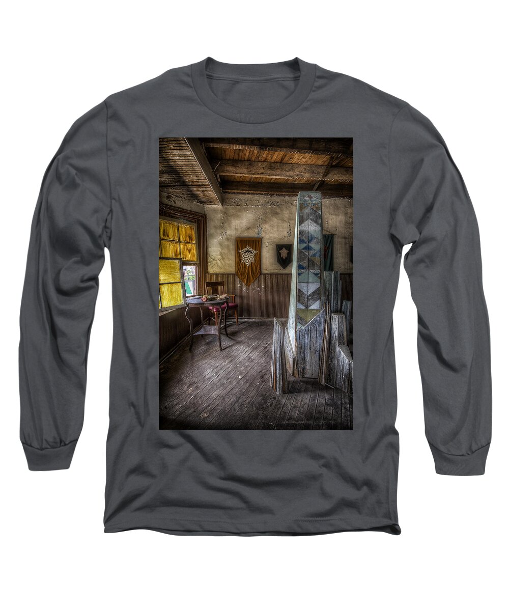 Urbex Long Sleeve T-Shirt featuring the photograph Unchanged by Rob Dietrich