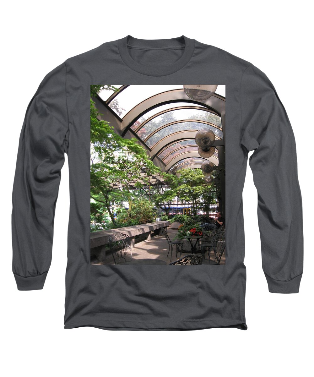Seattle Long Sleeve T-Shirt featuring the photograph Under the Dome by David Trotter