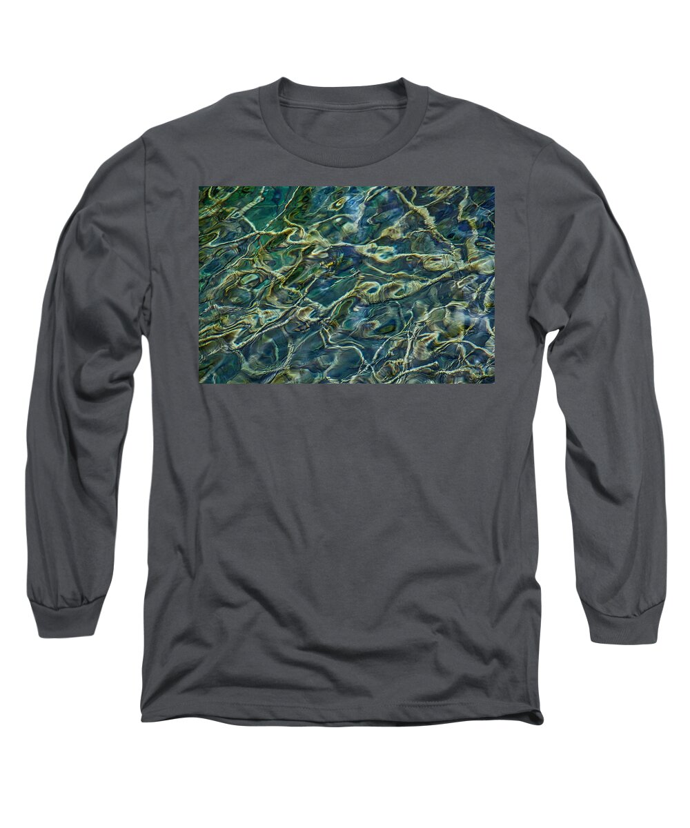 Roots Long Sleeve T-Shirt featuring the photograph Underwater Roots by Stuart Litoff