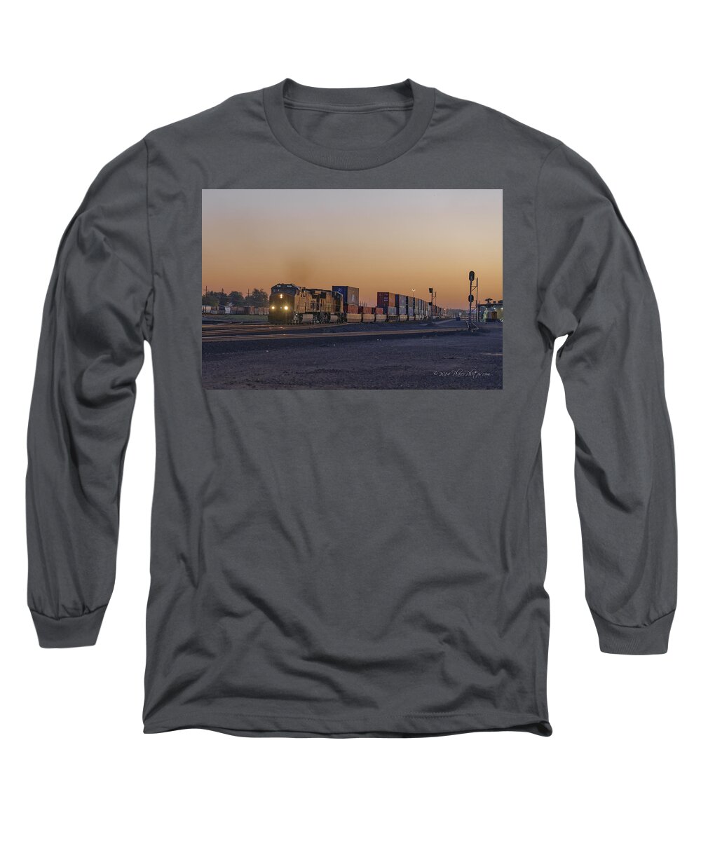 California Long Sleeve T-Shirt featuring the photograph Up 7253 by Jim Thompson