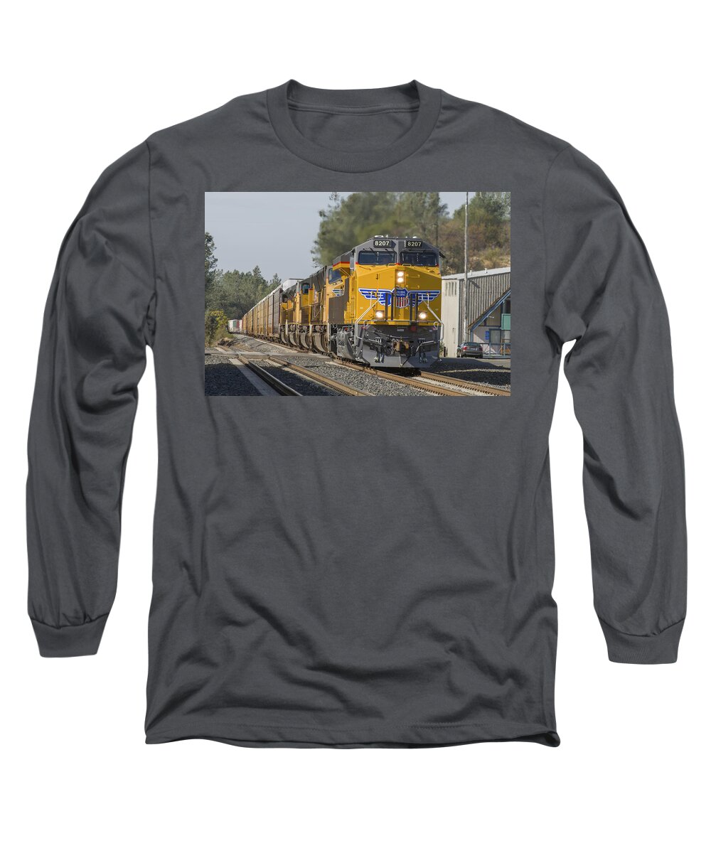 California Long Sleeve T-Shirt featuring the photograph Up 8207 by Jim Thompson