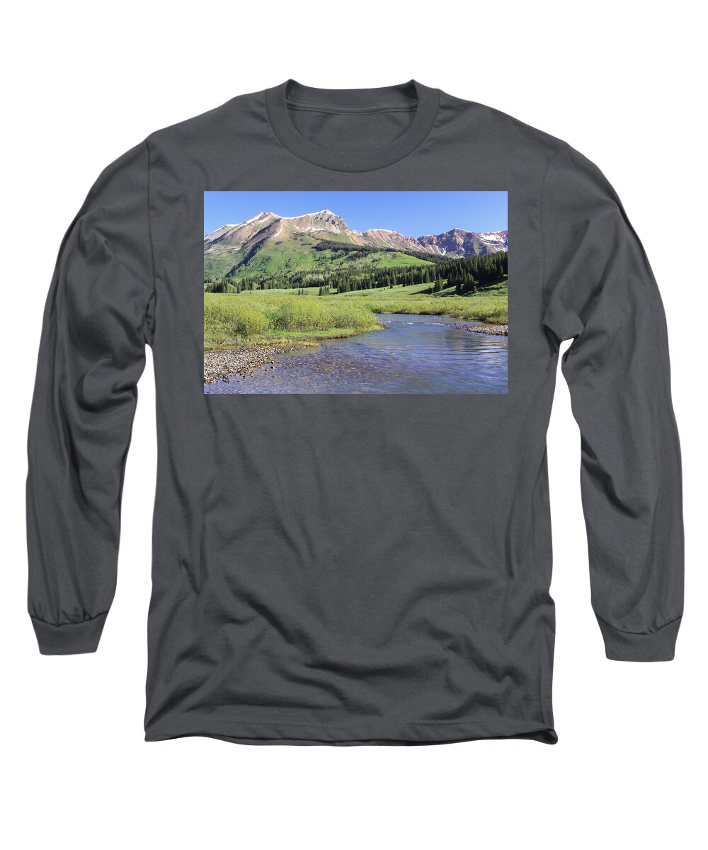 Eric Glaser Long Sleeve T-Shirt featuring the photograph Verdant Valley by Eric Glaser