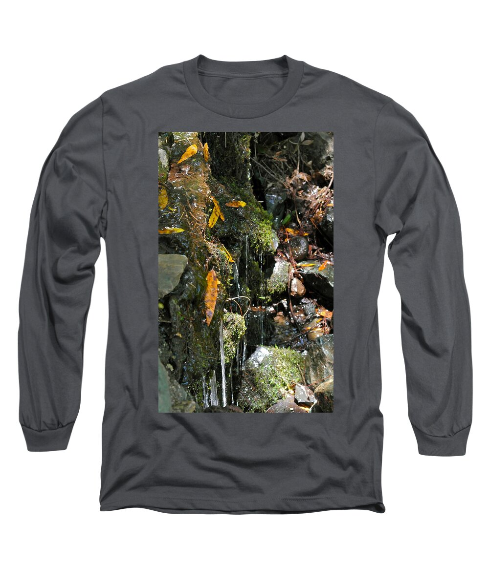 Nature Scene Long Sleeve T-Shirt featuring the photograph Water of Life by Michele Myers