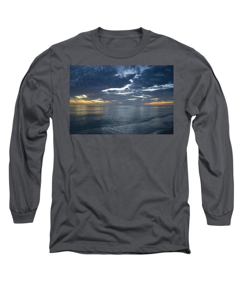 Sunset Long Sleeve T-Shirt featuring the photograph Whispers at Sunset by Melanie Moraga