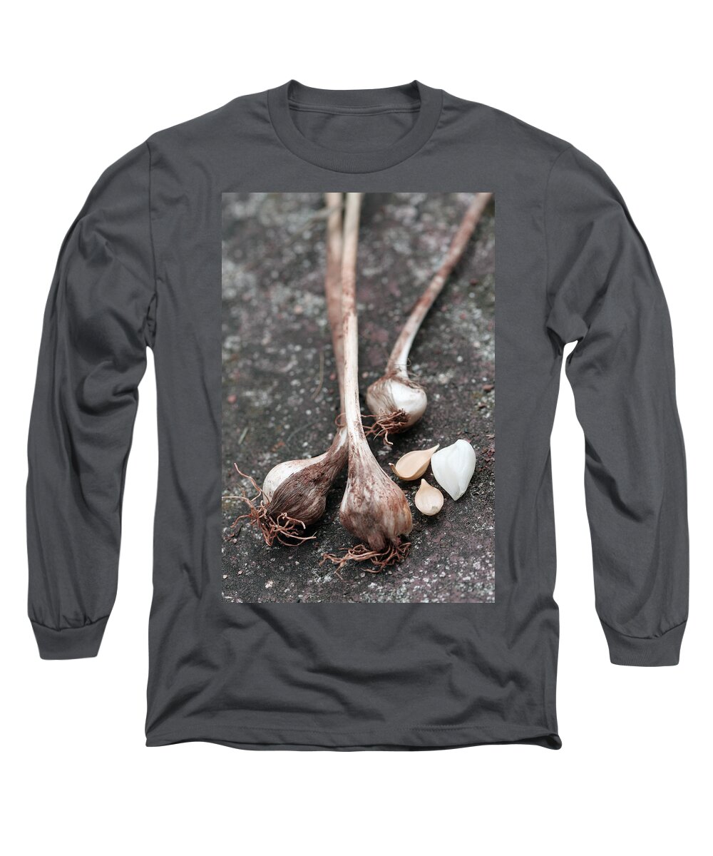 Wild Garlic Long Sleeve T-Shirt featuring the photograph Wild Garlic by Melinda Fawver