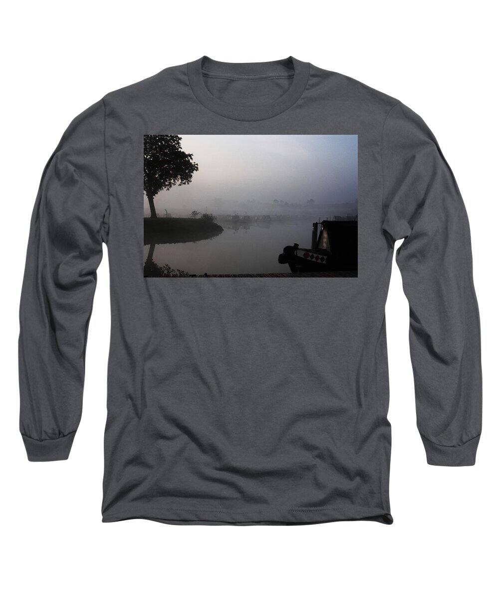 Inland Waterways Long Sleeve T-Shirt featuring the photograph A nice place #1 by Linsey Williams