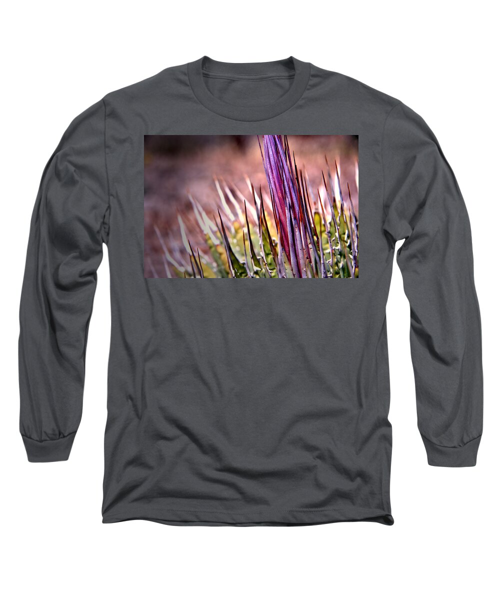 Agave Long Sleeve T-Shirt featuring the photograph Agave by Mark Ross