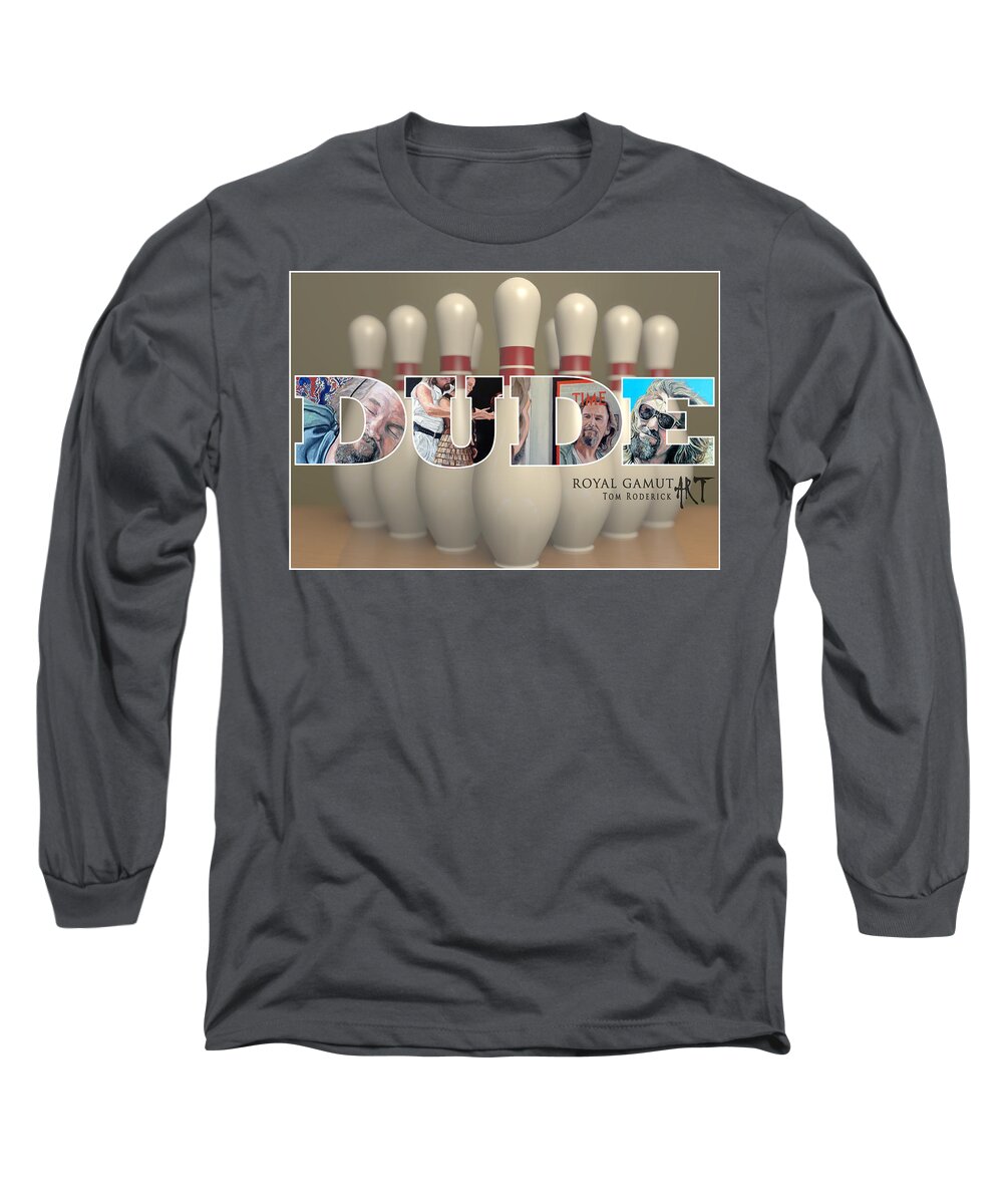 All The Way Long Sleeve T-Shirt featuring the digital art All The Way by Tom Roderick