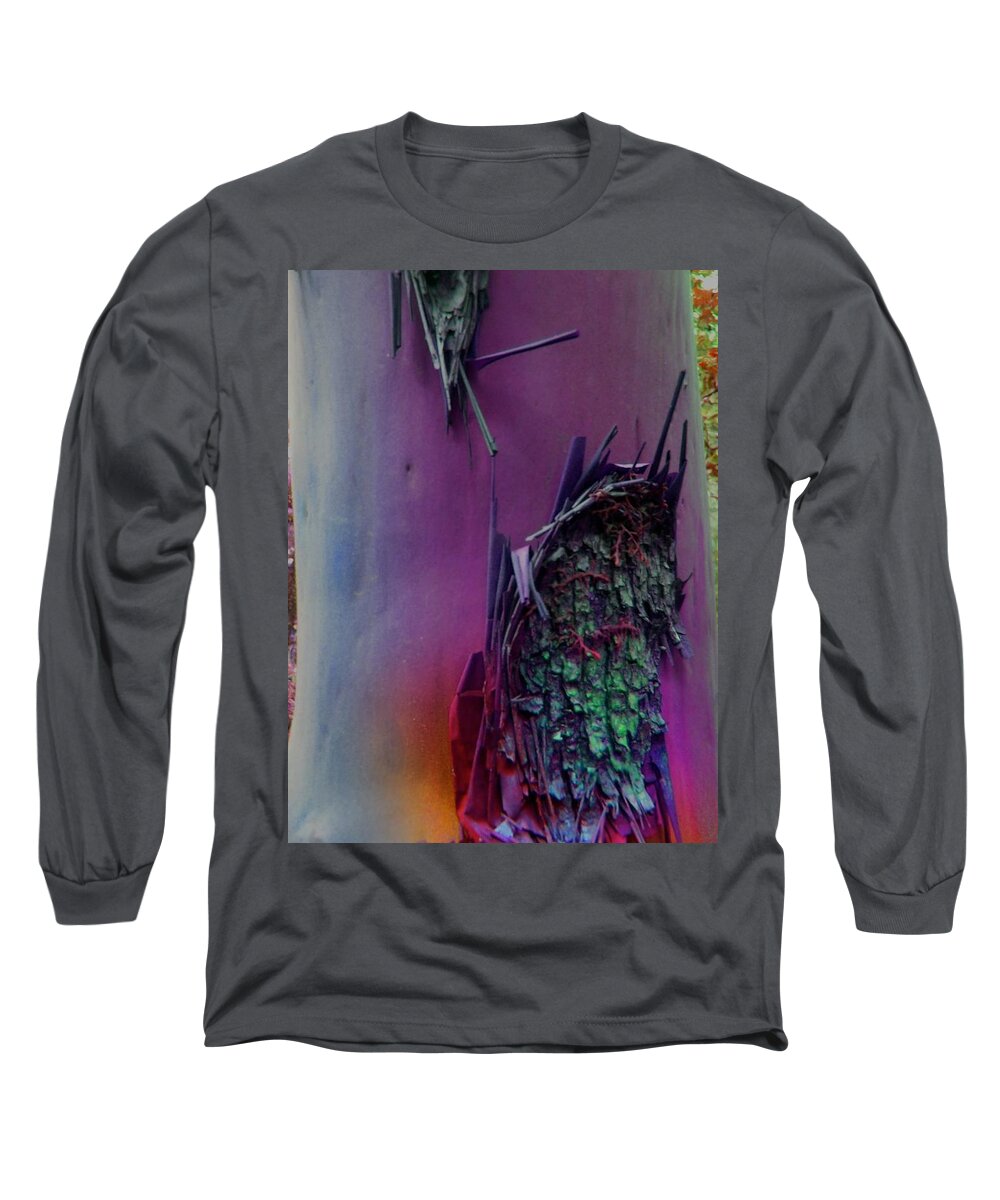 Nature Long Sleeve T-Shirt featuring the digital art Connect by Richard Laeton