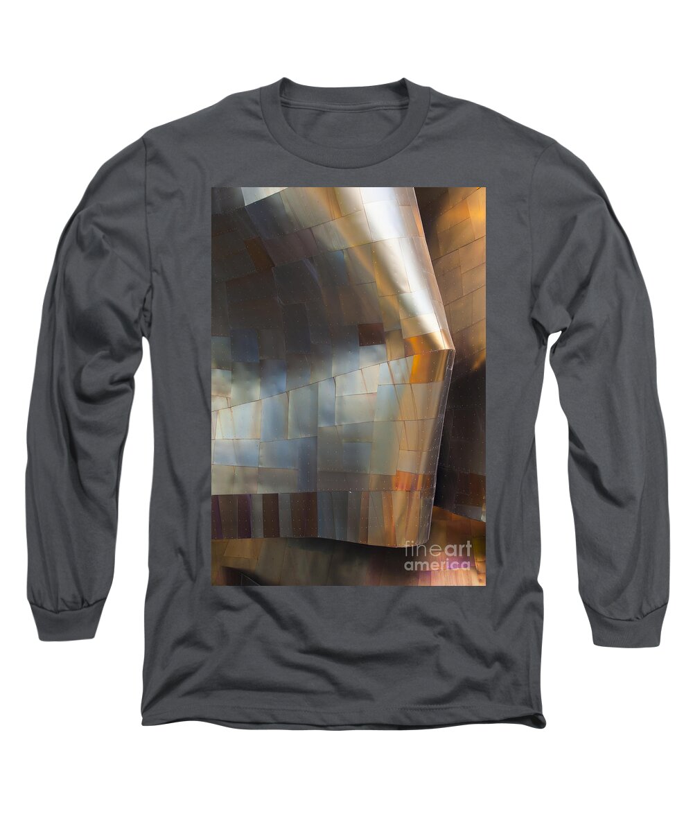 Emp Long Sleeve T-Shirt featuring the photograph EMP Abstract Fold by Chris Dutton