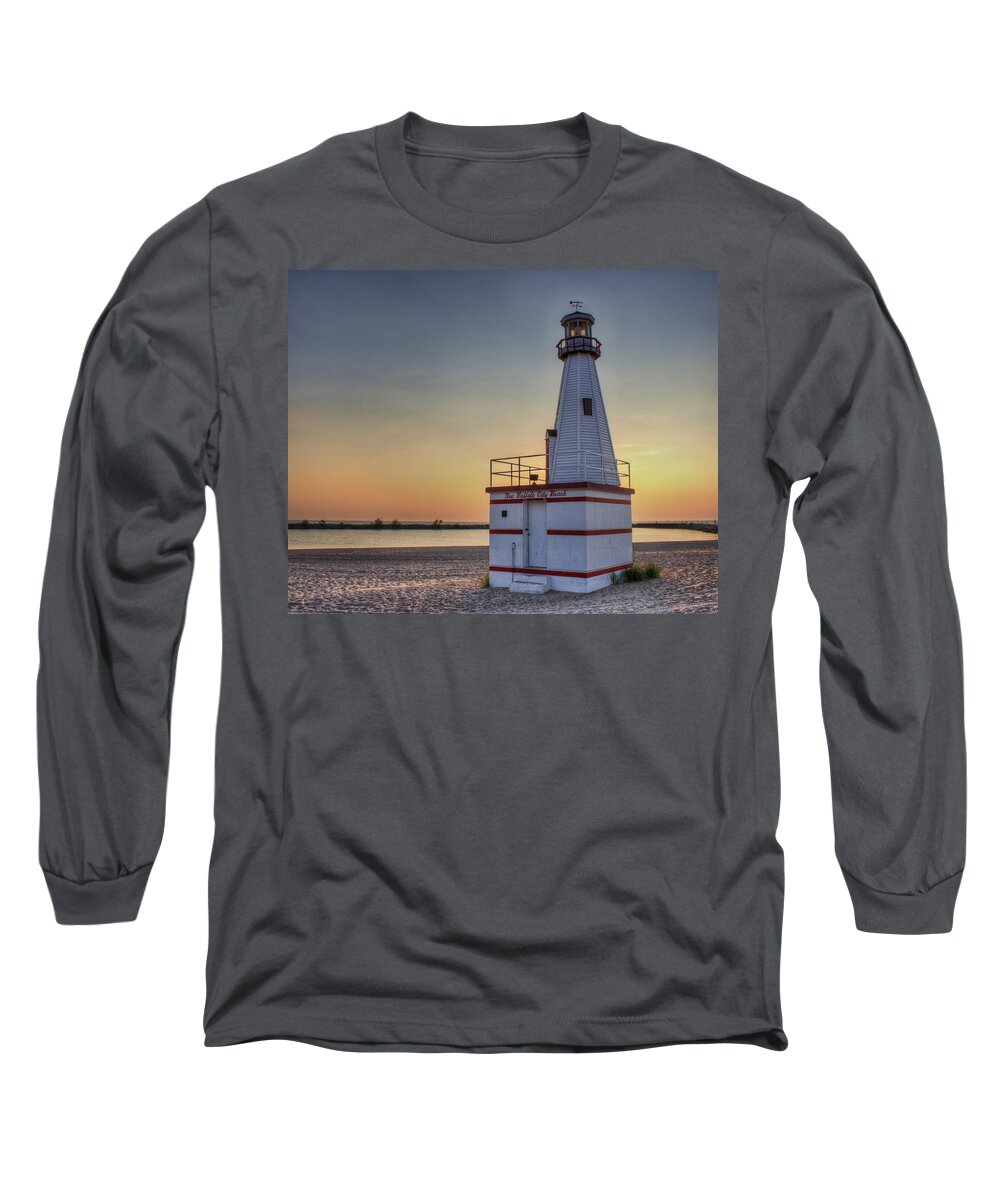 New Buffalo Long Sleeve T-Shirt featuring the photograph Glowing in the Background by Scott Wood