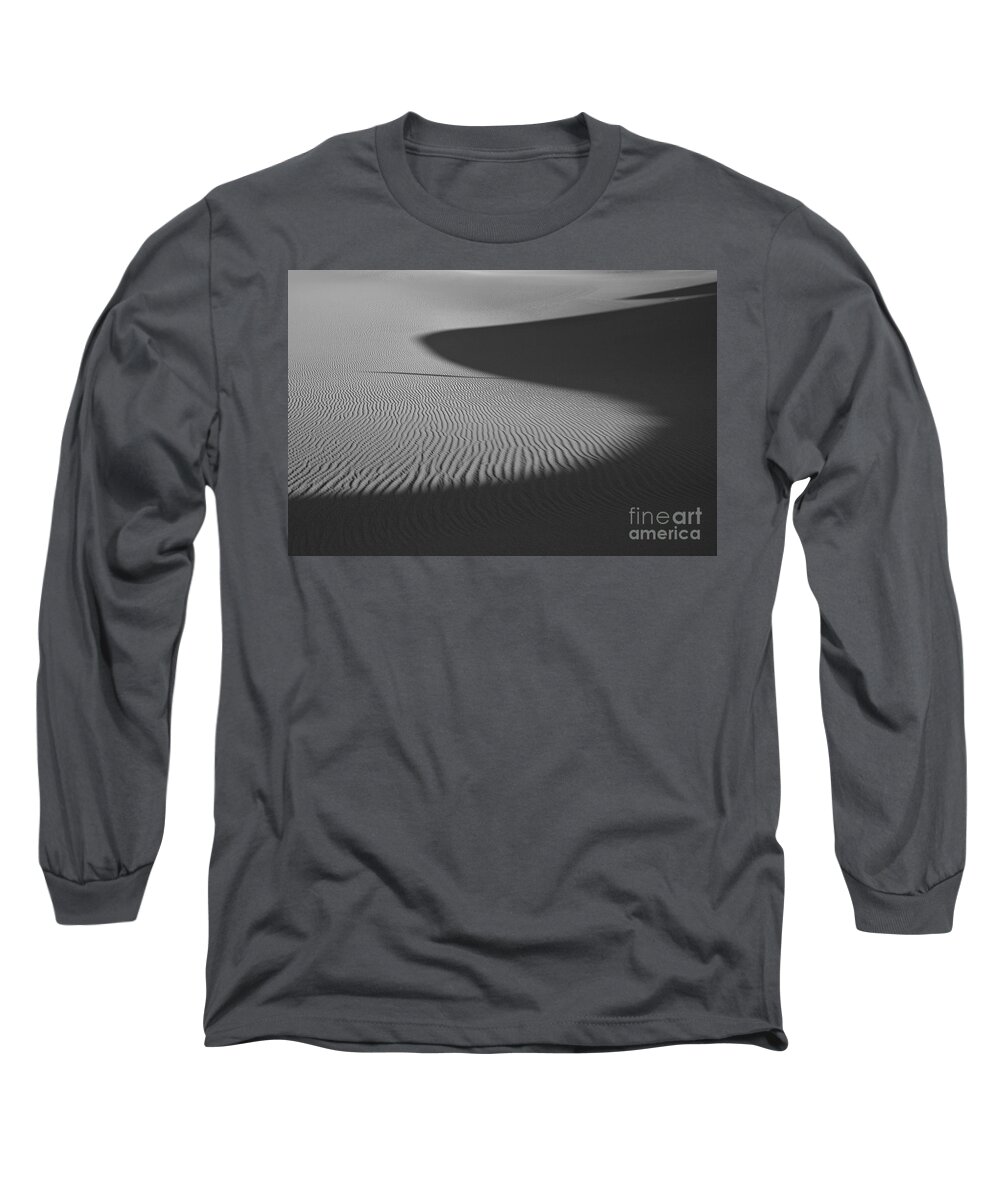 Desert Long Sleeve T-Shirt featuring the photograph Light and shade by Olivier Steiner
