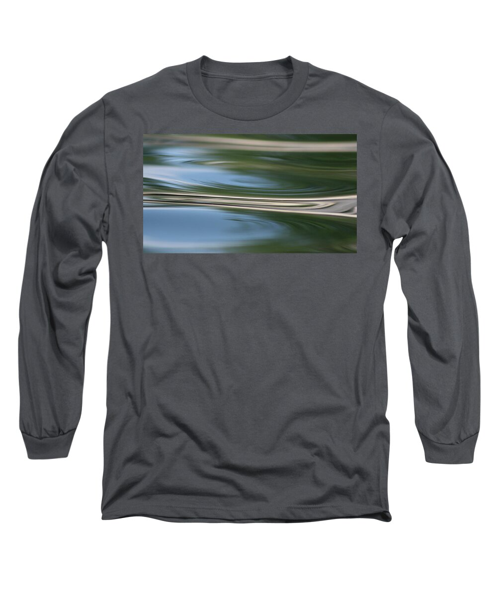 Water Long Sleeve T-Shirt featuring the photograph Nature's Reflection by Cathie Douglas