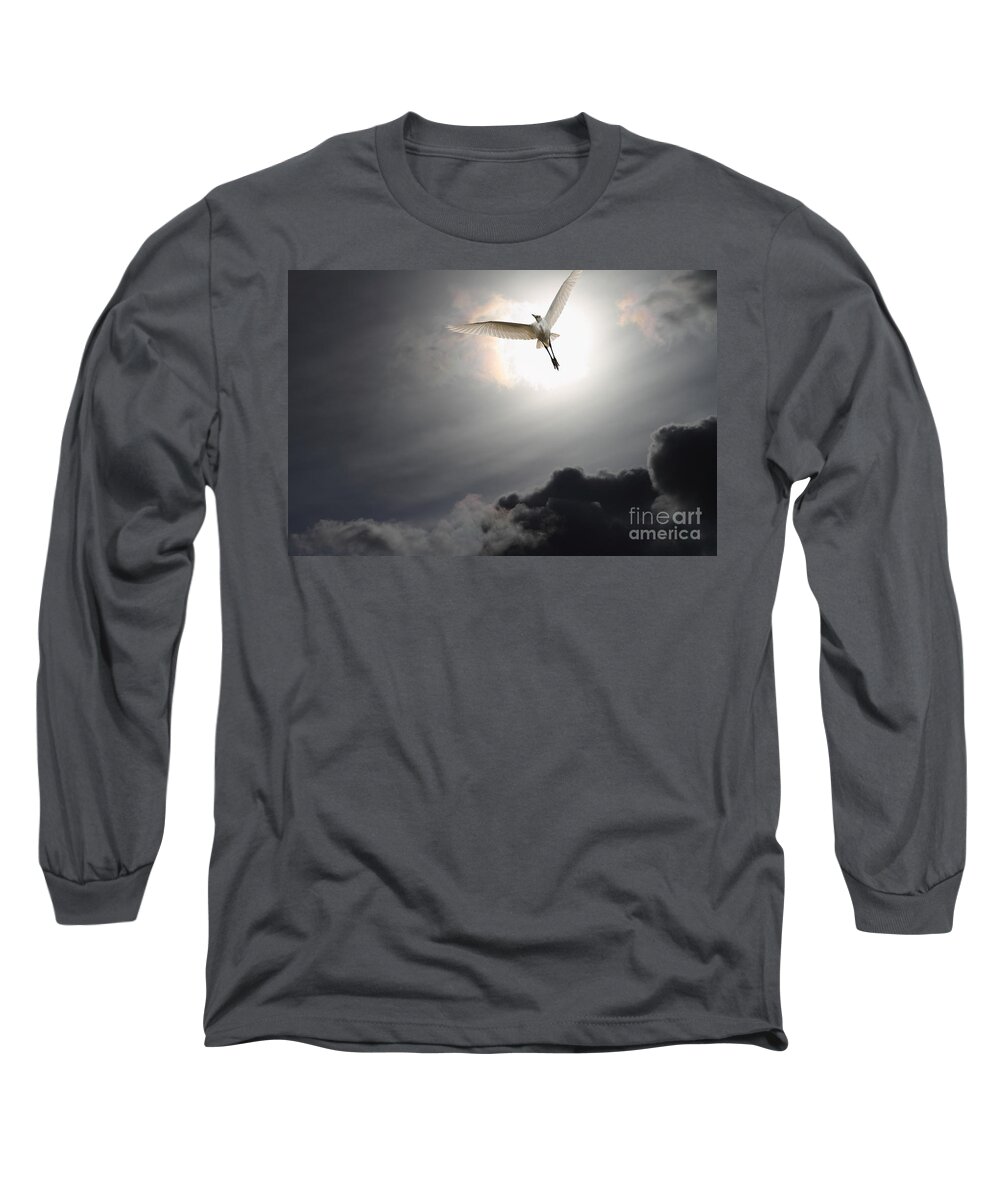Surreal Long Sleeve T-Shirt featuring the photograph Return To Eternity by Wingsdomain Art and Photography