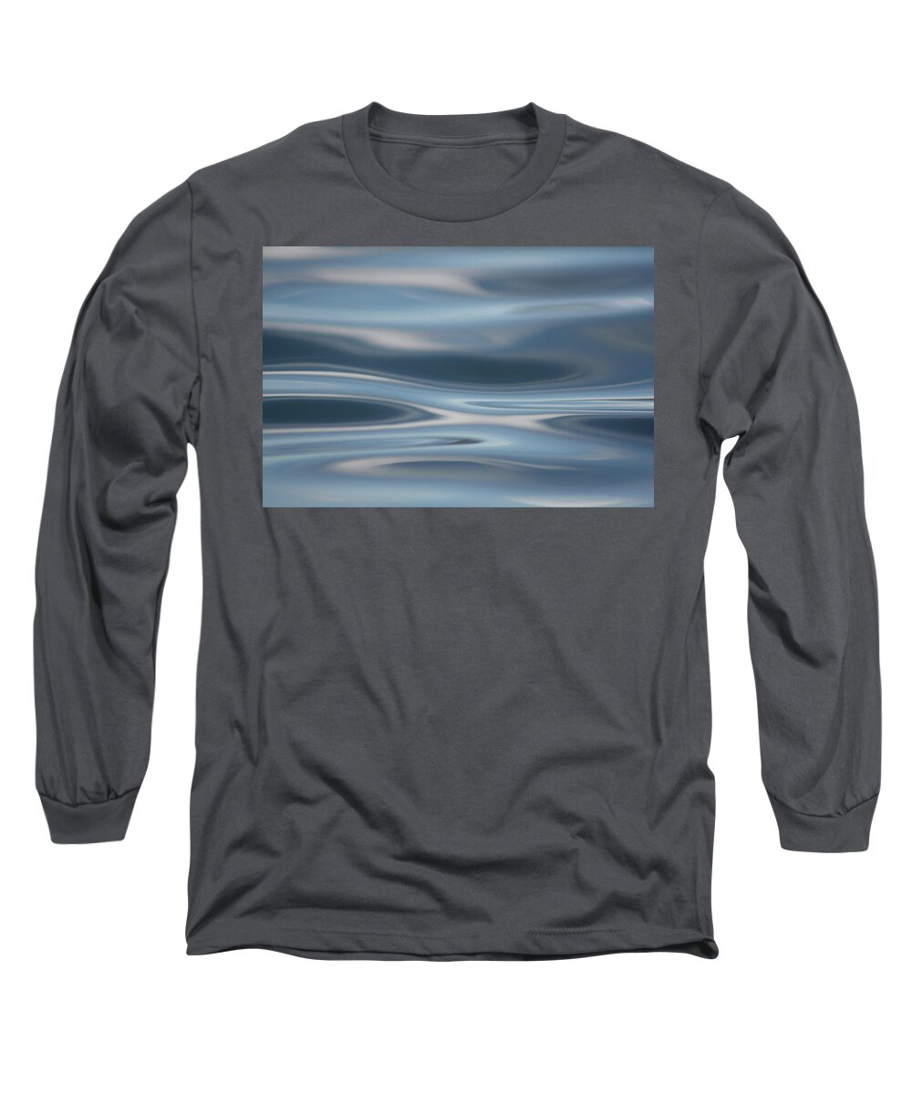Water Long Sleeve T-Shirt featuring the photograph Sky Waves by Cathie Douglas