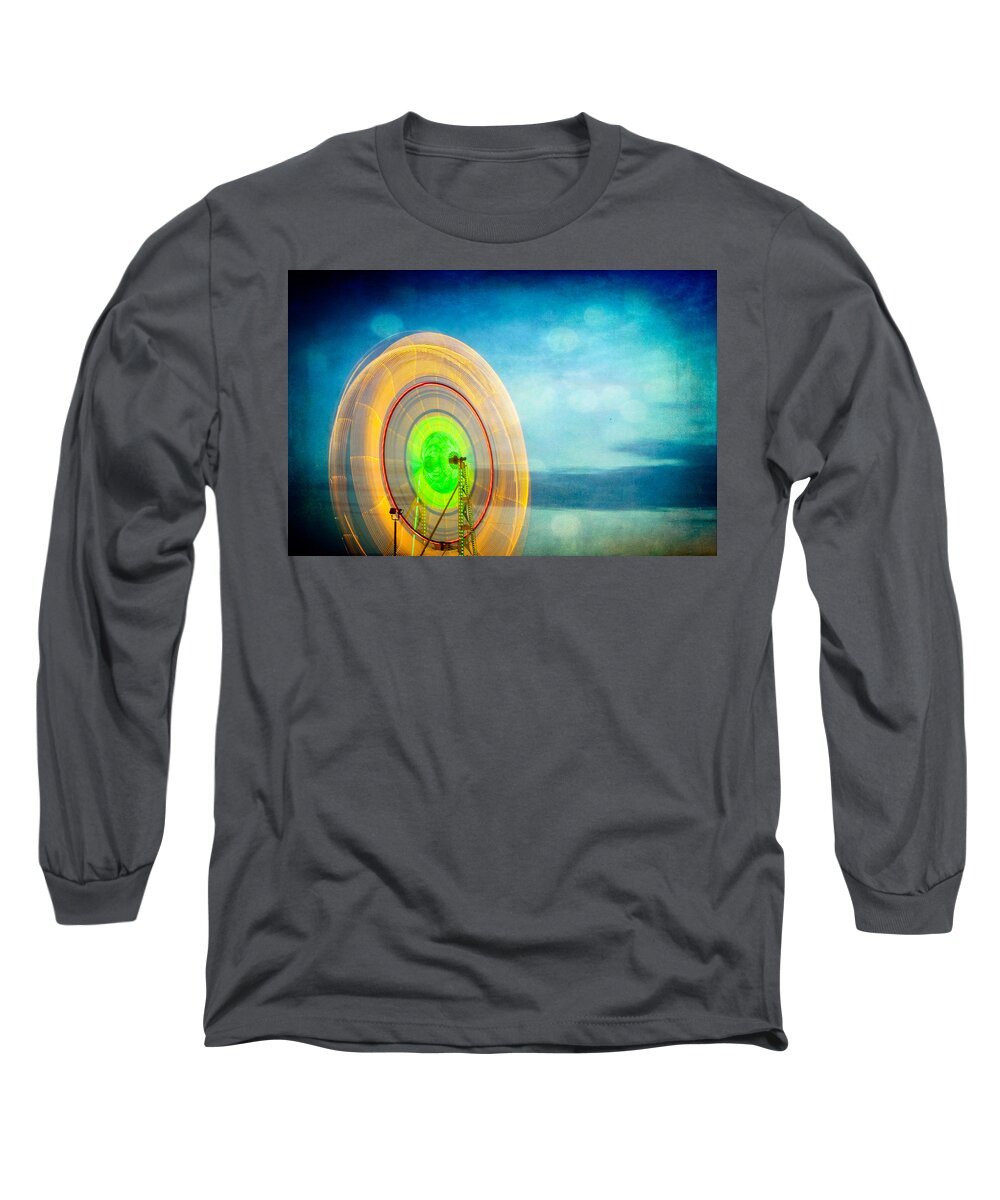 People Long Sleeve T-Shirt featuring the photograph Spinning 2 by Joye Ardyn Durham