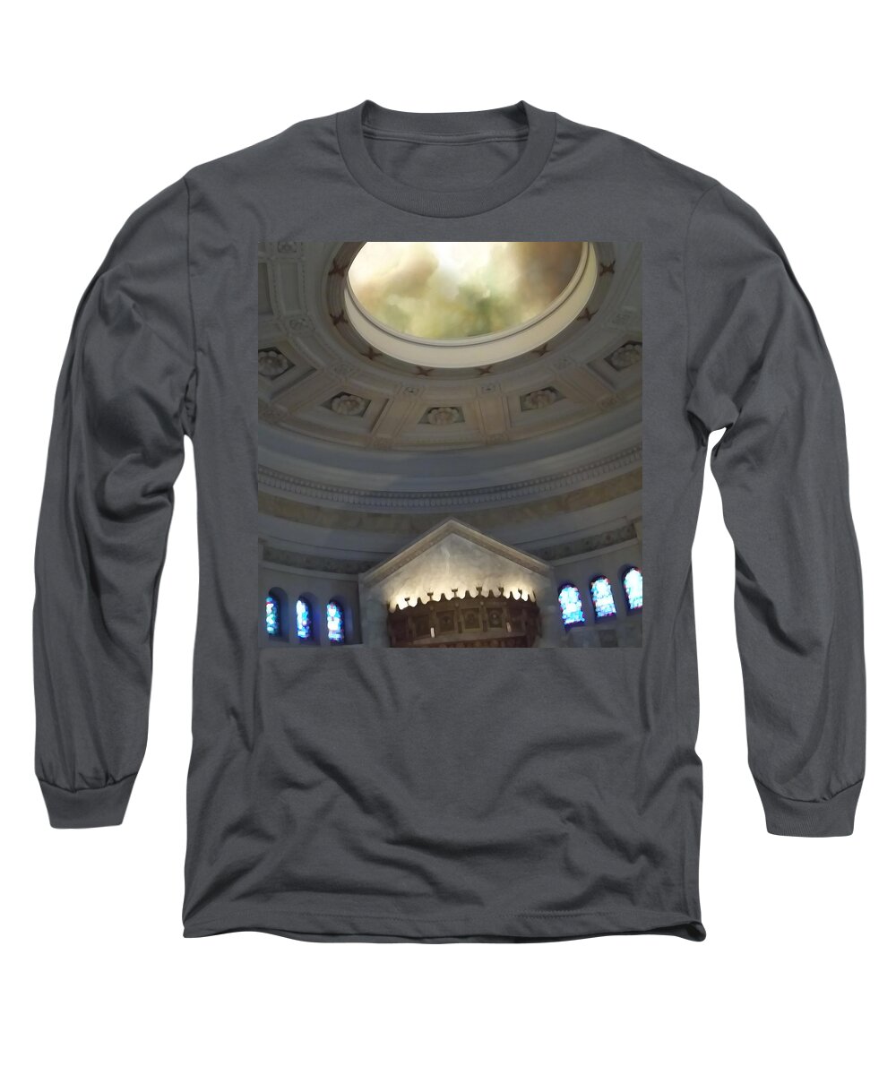 Heaven Long Sleeve T-Shirt featuring the photograph This way to Heaven by Anne Cameron Cutri