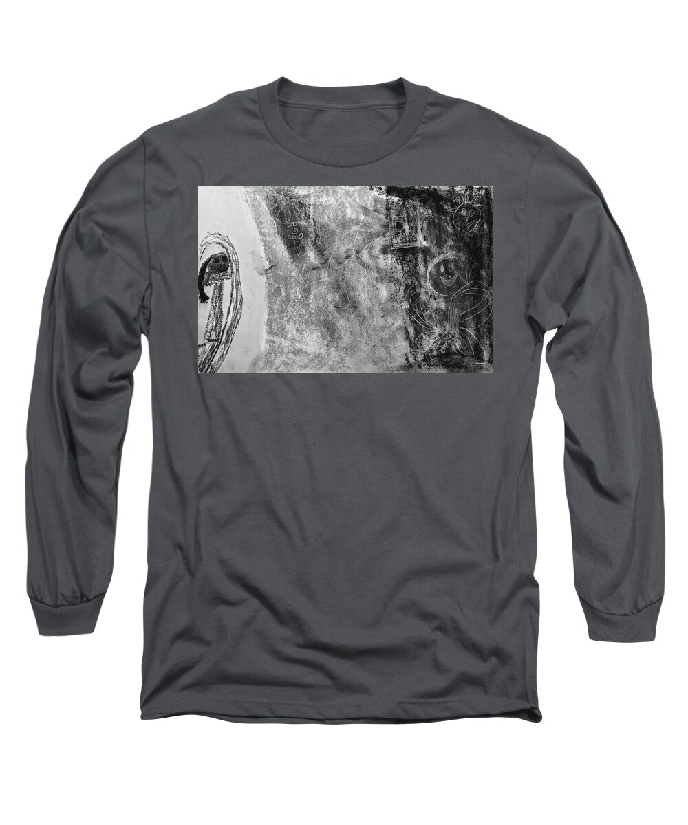  Long Sleeve T-Shirt featuring the painting All About Me by Abigail White