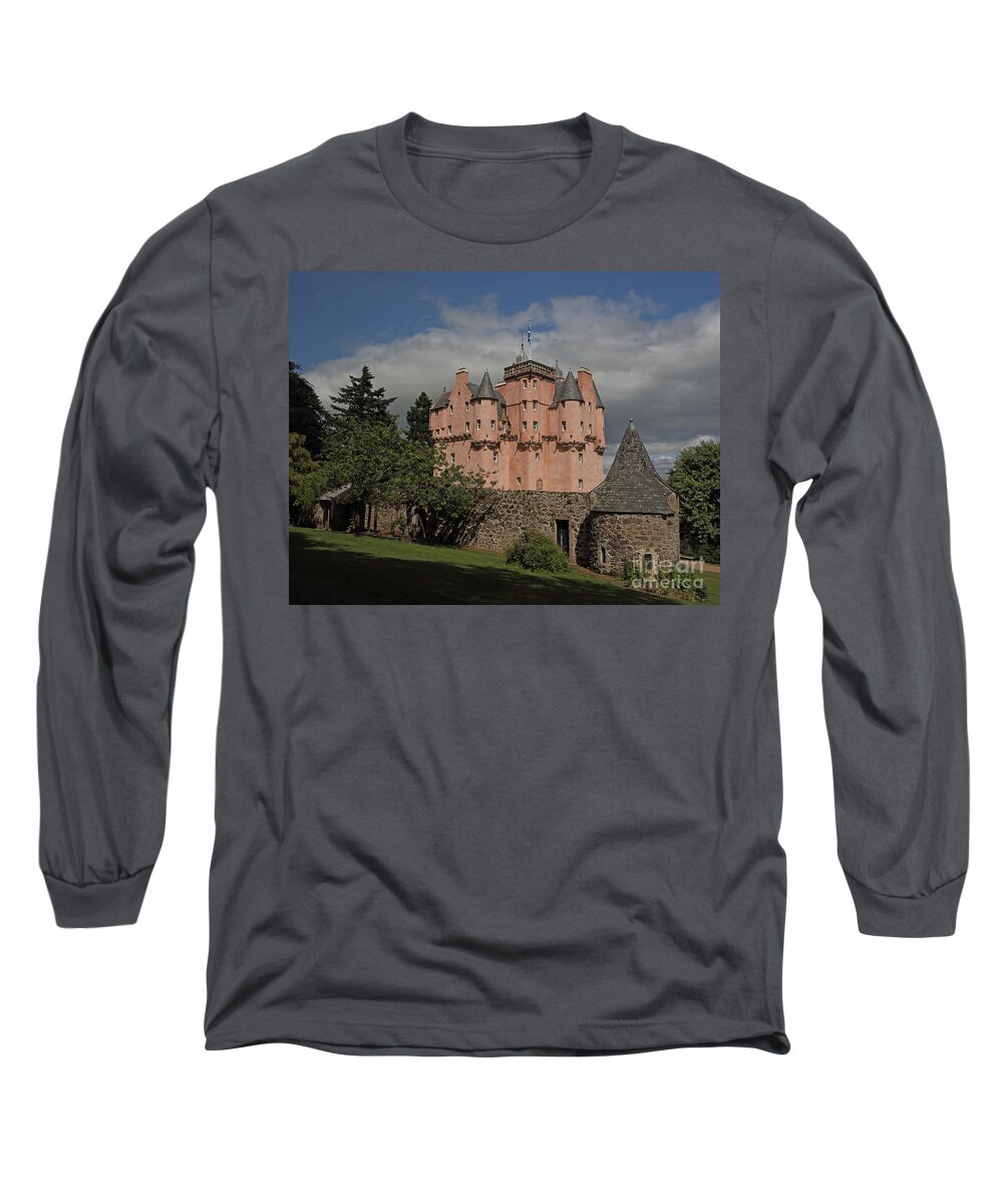 Craigievar Castle Long Sleeve T-Shirt featuring the photograph Craigievar Castle #2 by Maria Gaellman
