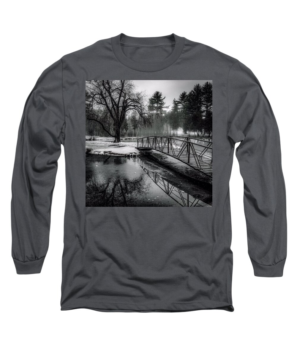  Long Sleeve T-Shirt featuring the photograph Fade To Black by Kendall McKernon
