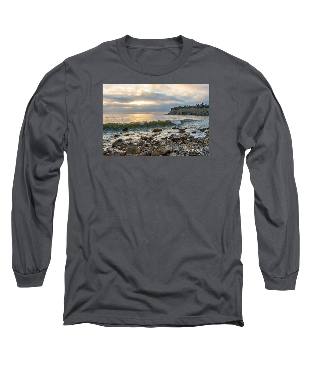 Outdoor Long Sleeve T-Shirt featuring the photograph Lunada Bay #2 by Ed Clark