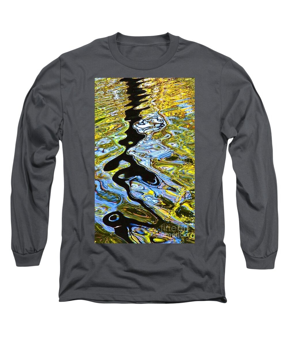 Water Long Sleeve T-Shirt featuring the photograph Mill Pond Reflection by Tom Cameron