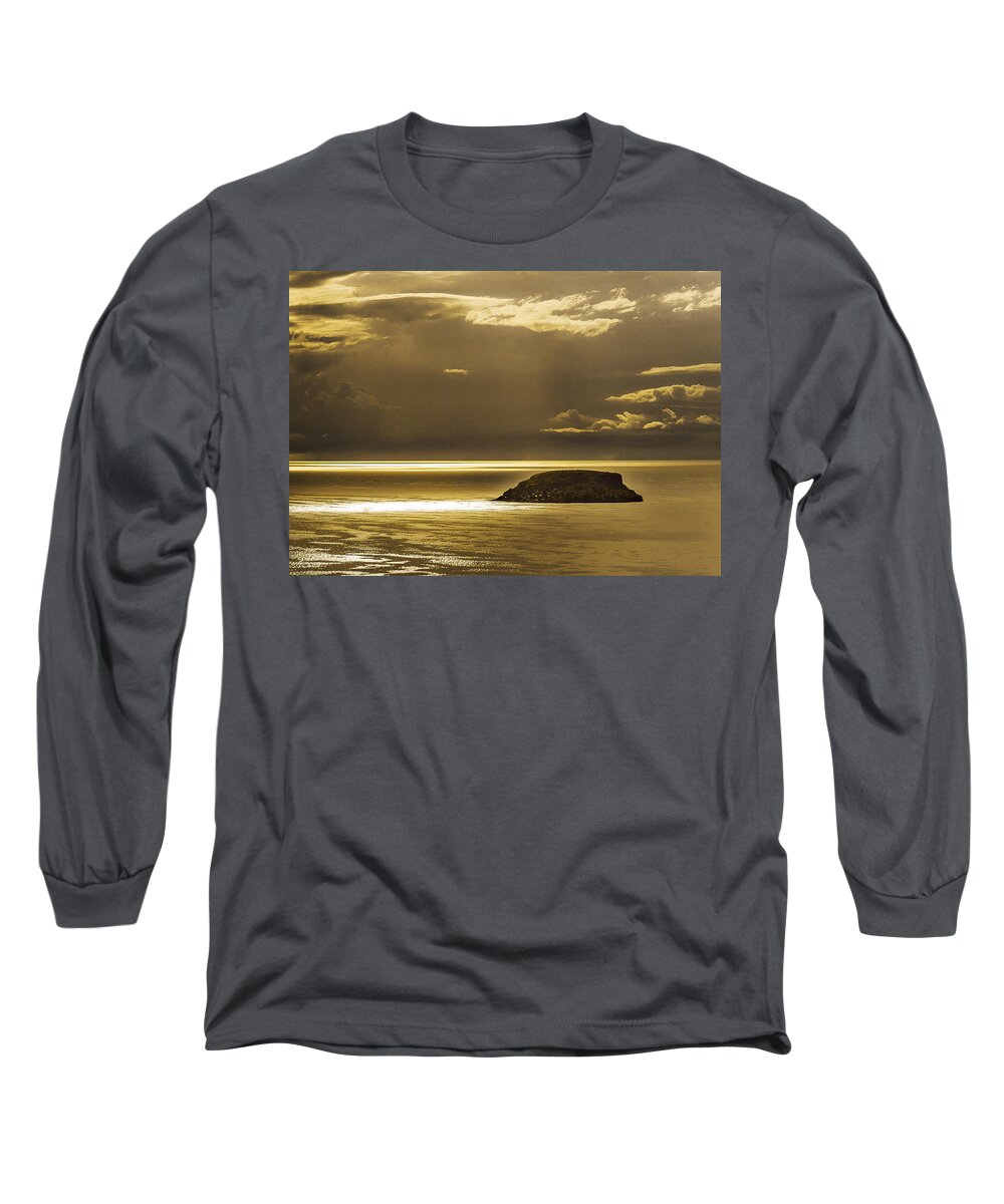 Landscape Long Sleeve T-Shirt featuring the photograph Moonscape by Patrick Kain