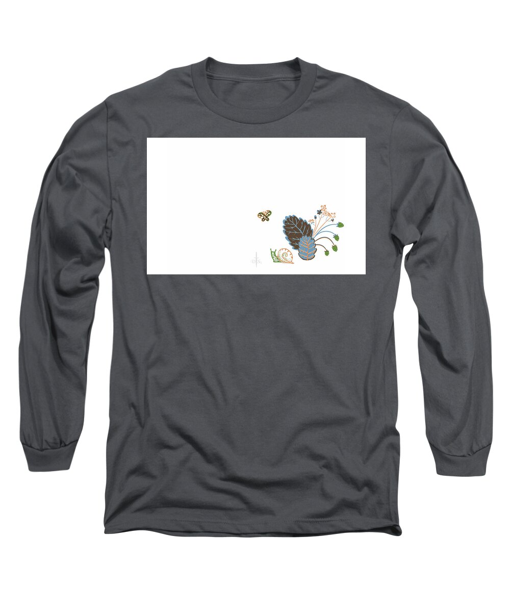 Nature Long Sleeve T-Shirt featuring the digital art Nature #1 by Maye Loeser