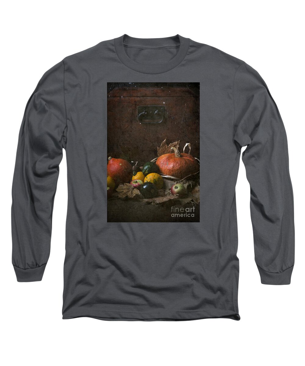 Pumpkin Long Sleeve T-Shirt featuring the photograph Pumpkins by Jelena Jovanovic