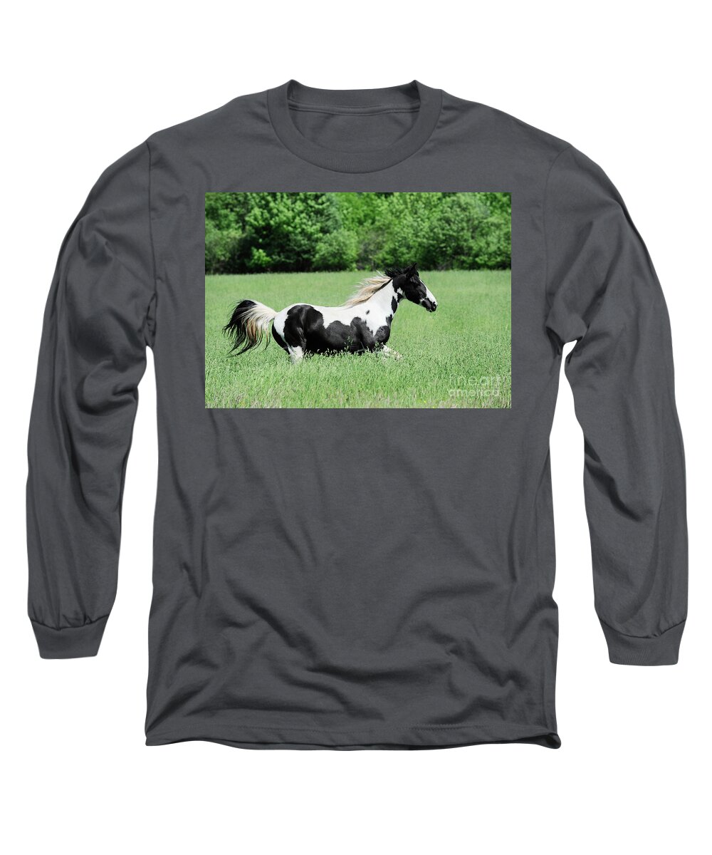 Rosemary Farm Sanctuary Long Sleeve T-Shirt featuring the photograph Cleopatra by Carien Schippers