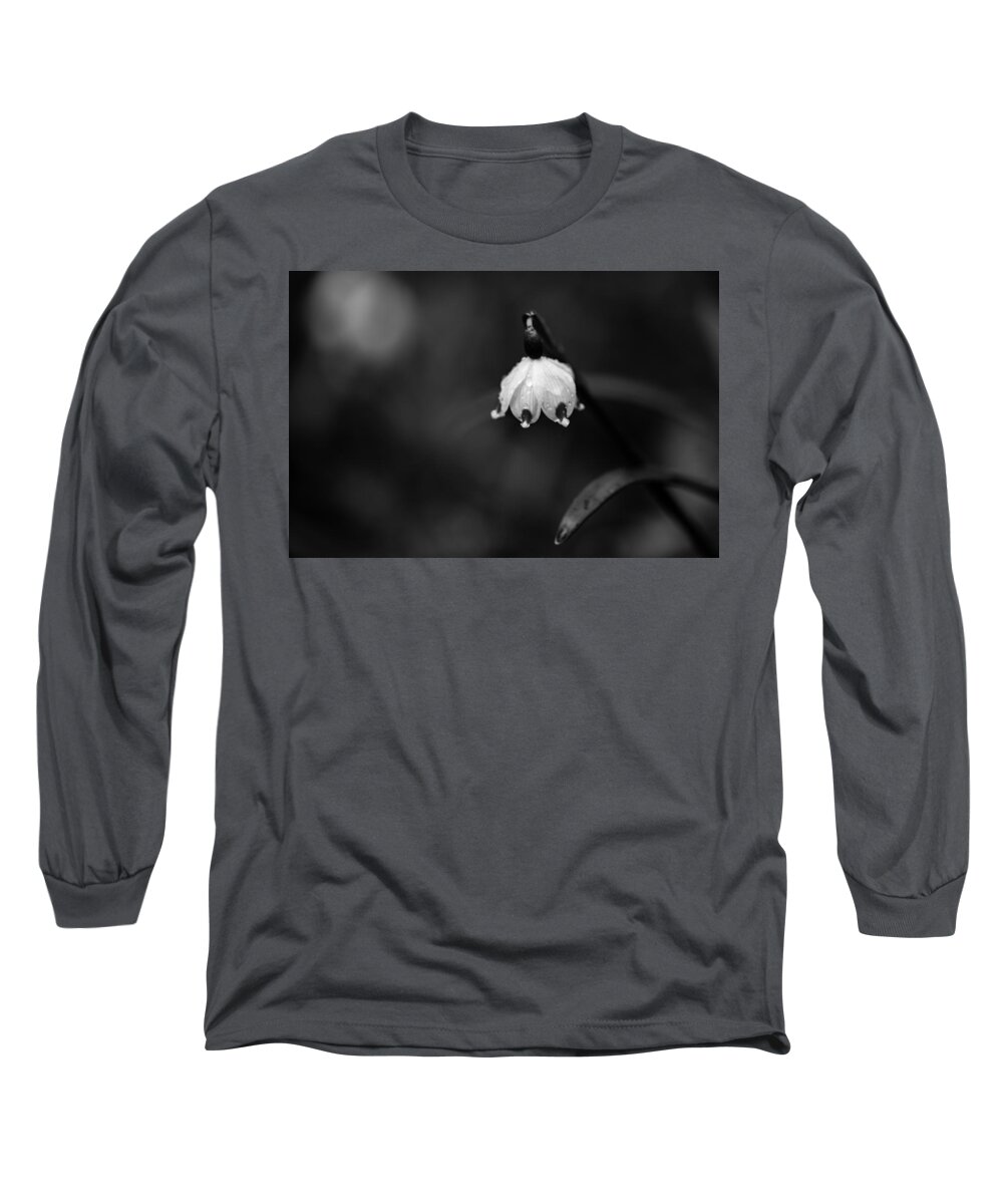 Spring Snowflake Long Sleeve T-Shirt featuring the photograph Spring Snowflake #1 by Andreas Levi