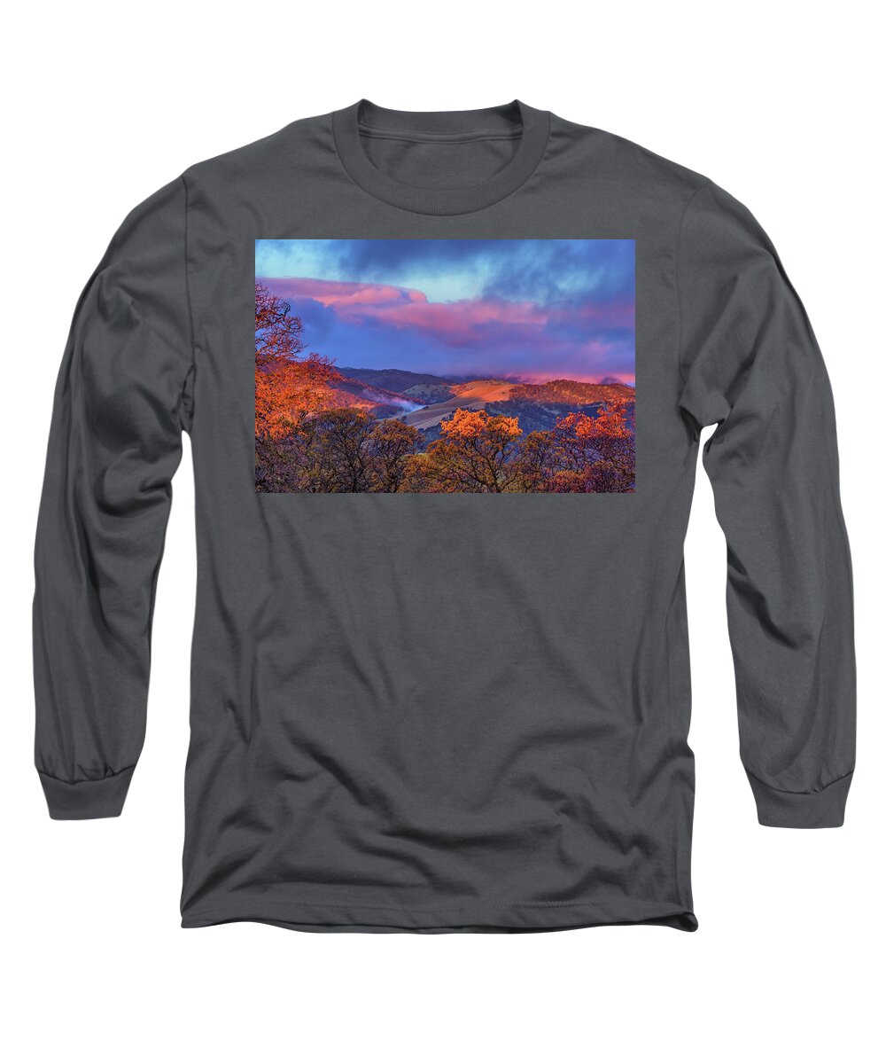 Landscape Long Sleeve T-Shirt featuring the photograph Sunrise Light #1 by Marc Crumpler