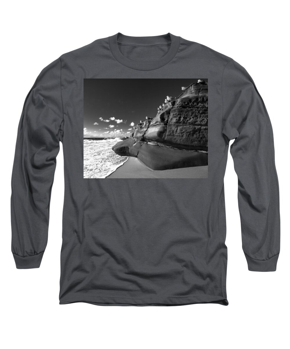 Sea Long Sleeve T-Shirt featuring the photograph Untitled #1 by Ryan Weddle