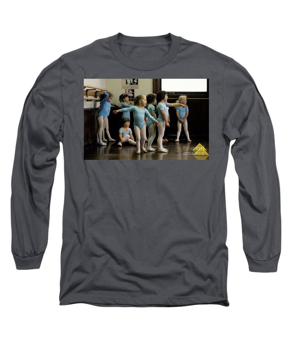 Young Long Sleeve T-Shirt featuring the photograph Young Ballet Dancers #5 by Jim Corwin